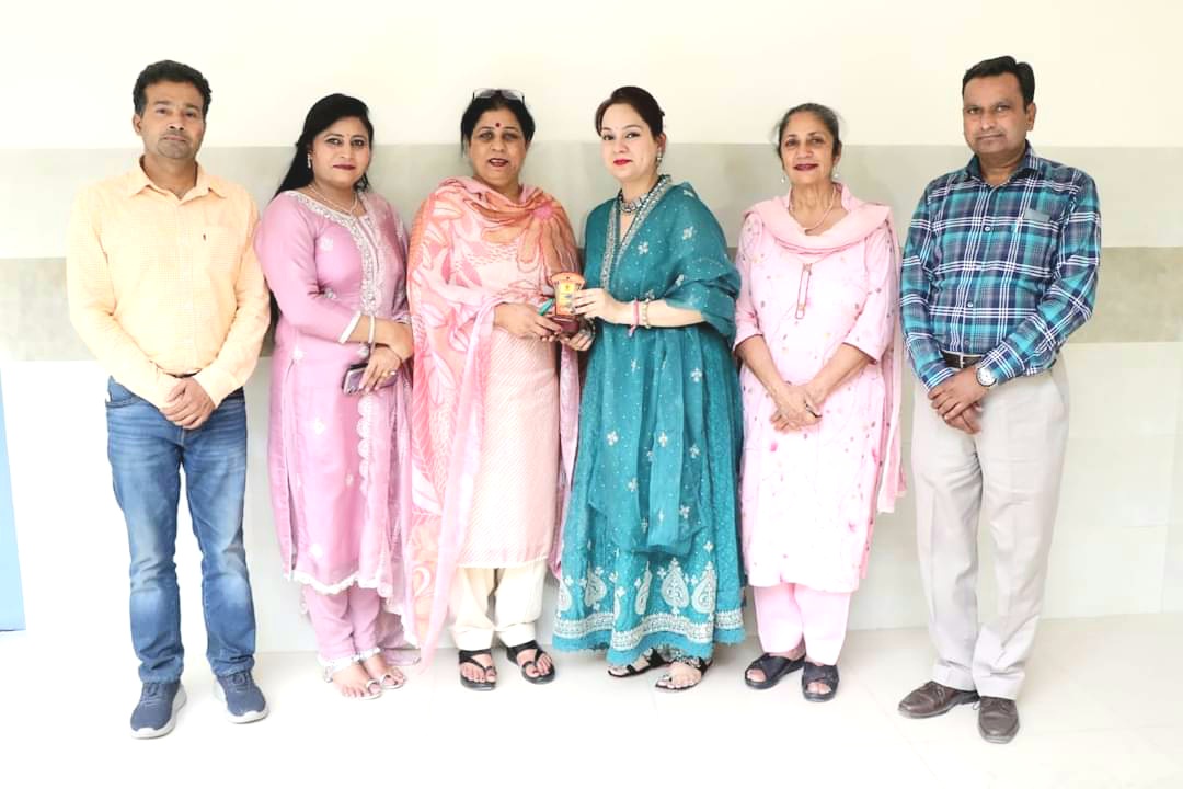 Jaspreet Marve, a student of Government College, secured the third position in University Merit
